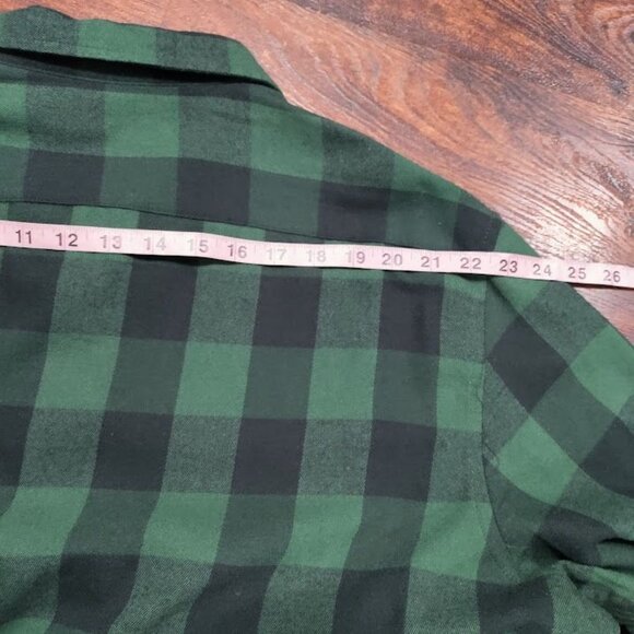 Tailored Vintage Luxe Performance Retro Preppy Dad Plaid Shirt Mens Size XL - Picture 10 of 11